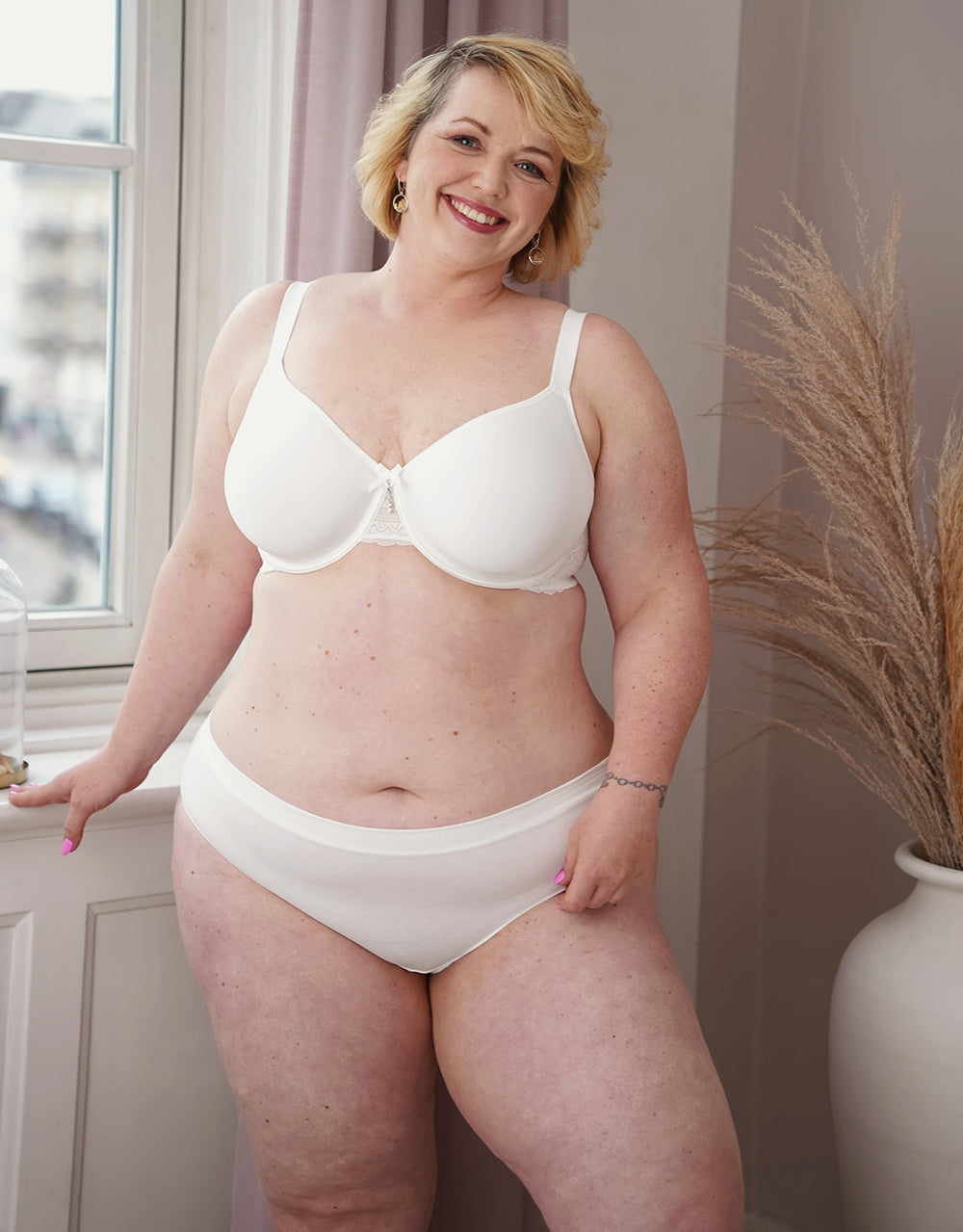 Panty-Set 2x "Cotton Basic" ivory