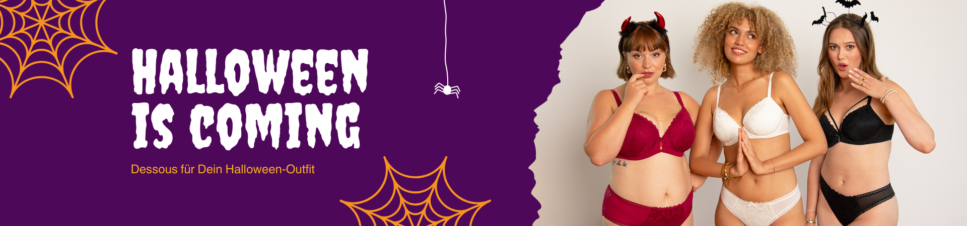 Die heißesten Halloween Dessous für Dein Outfit