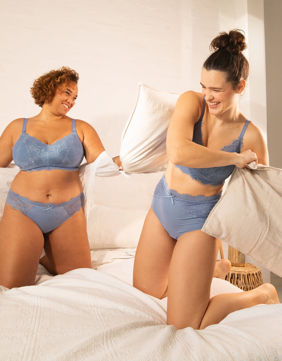 High-Waist-Panty Sensla Bluegrey