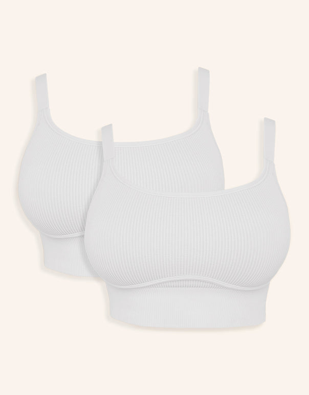 Bustier-Set 2x "Freeda" ivory
