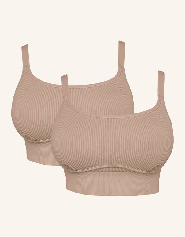 Bustier-Set 2x Freeda taupe