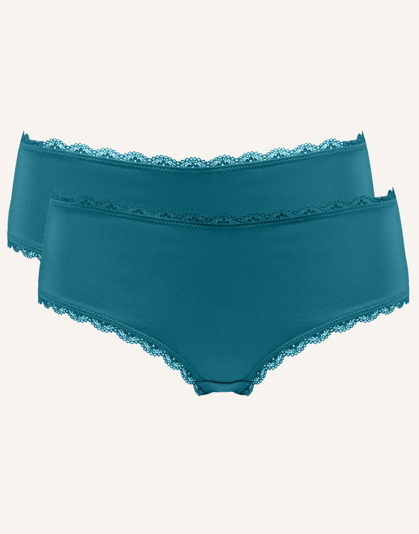 Panty-Set 2x "Basic" lake