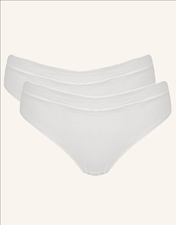String-Set 2x "Cotton Basic" ivory