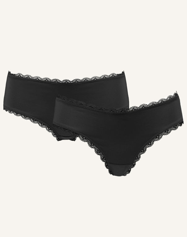 Höschen-Set 2x "Basic" black