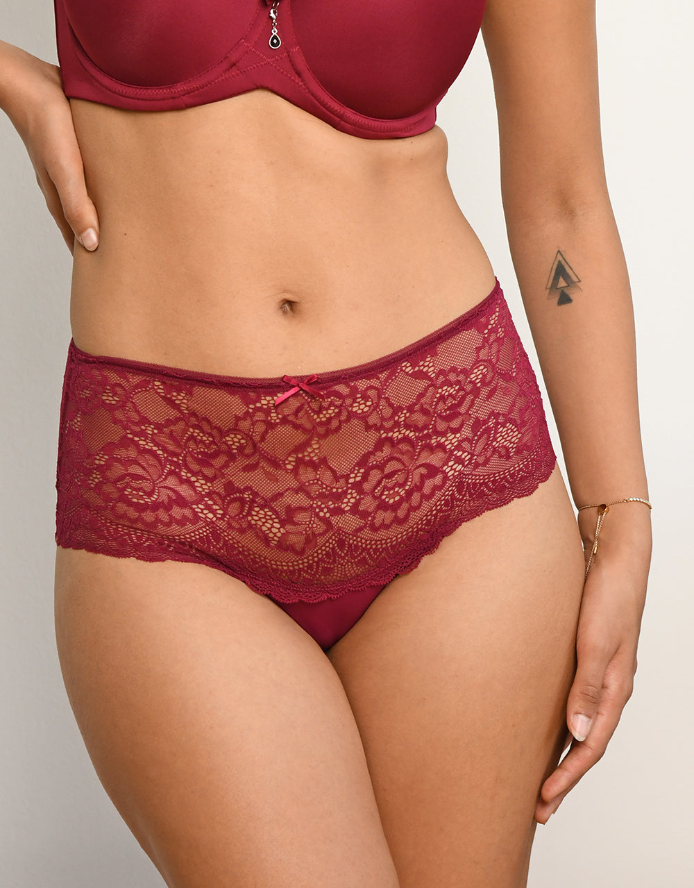 Herbst-High-Panty-Set 5x "Lace Basic"