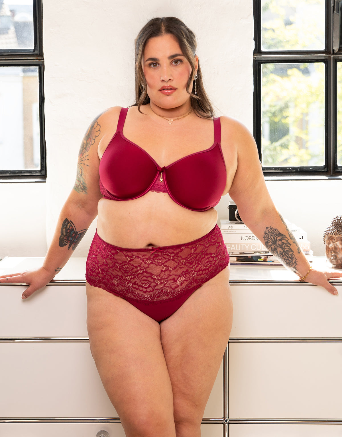 BH "Lucy" bordeaux