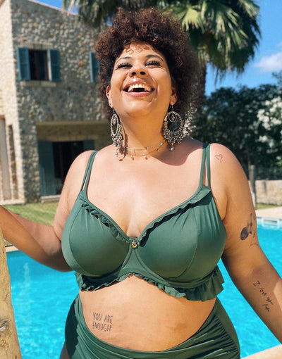 Bikini-Top "Valencia" olive
