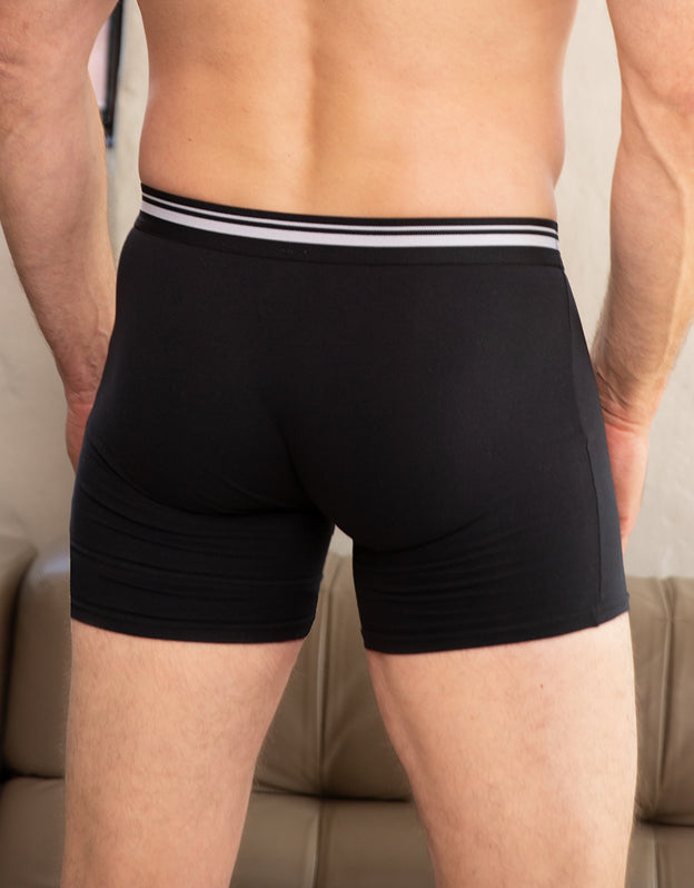 Boxershorts black/white