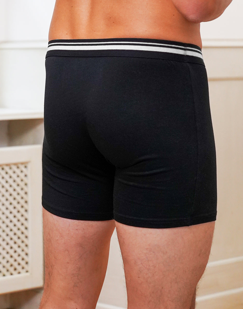 Boxershorts-Set olive/black und black/white