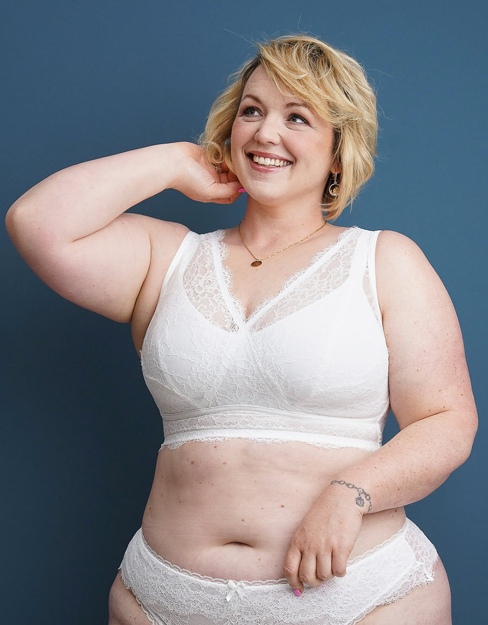 Bralette "Emilia" ivory