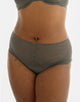 High-Panty "Lace Basic" olive