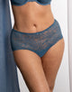High-Panty "Lace Basic" teal