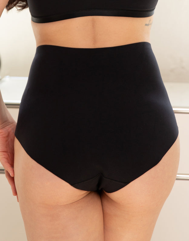 High-Waist-Panty "Smoothie" black