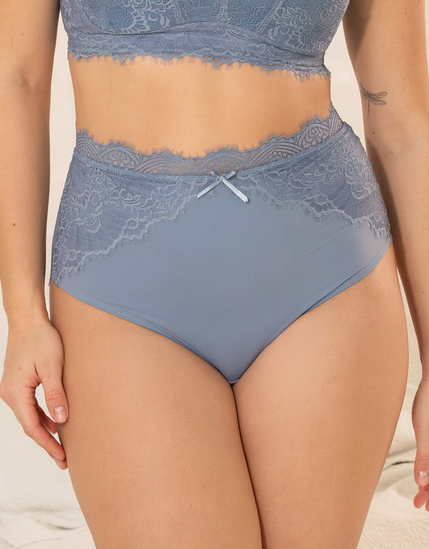 High-Waist-Panty Sensla Bluegrey