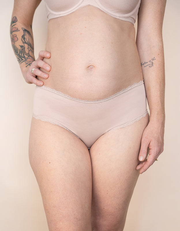 Panty-Set 2x "Basic" sand