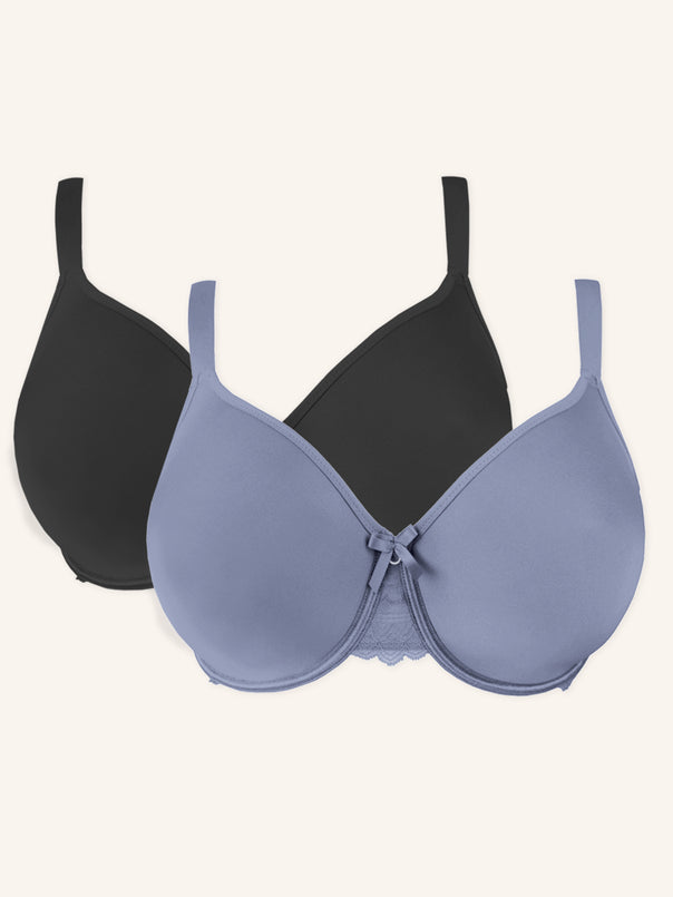 BH-Set 2x Lucy Black/Bluegrey