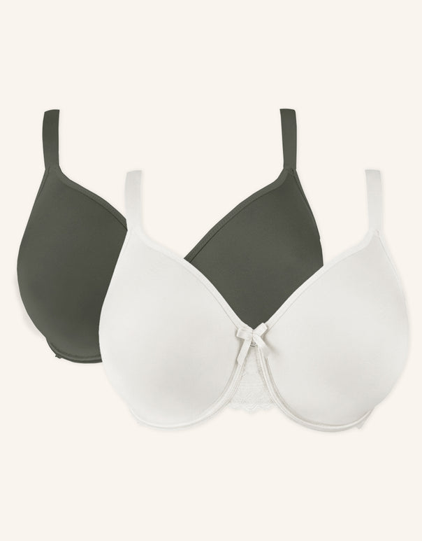 BH-Set 2x Lucy Olive/Ivory