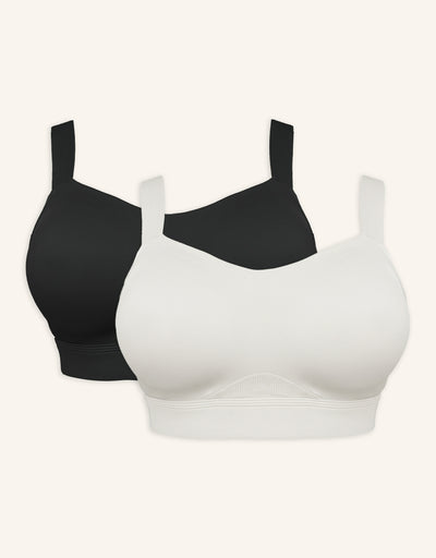 Sport-BH-Set 2x Jive Black/Ivory
