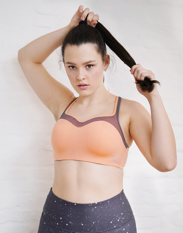 Sport-BH "Motion" coral/grey