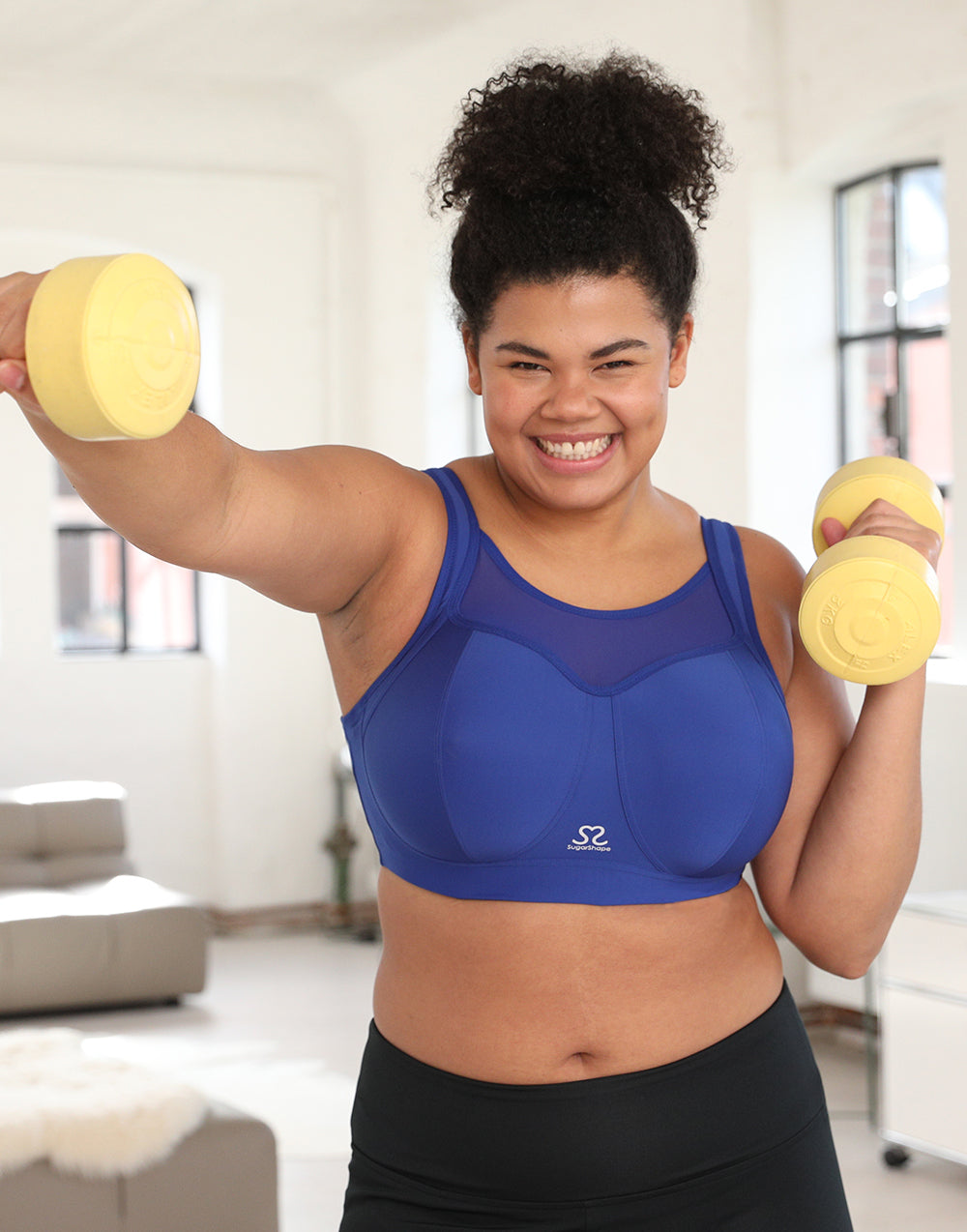 Sport-BH "Move" blue mesh