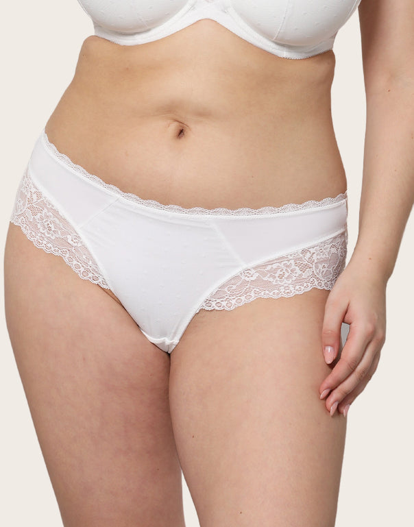 Stringpanty "Diamond" ivory